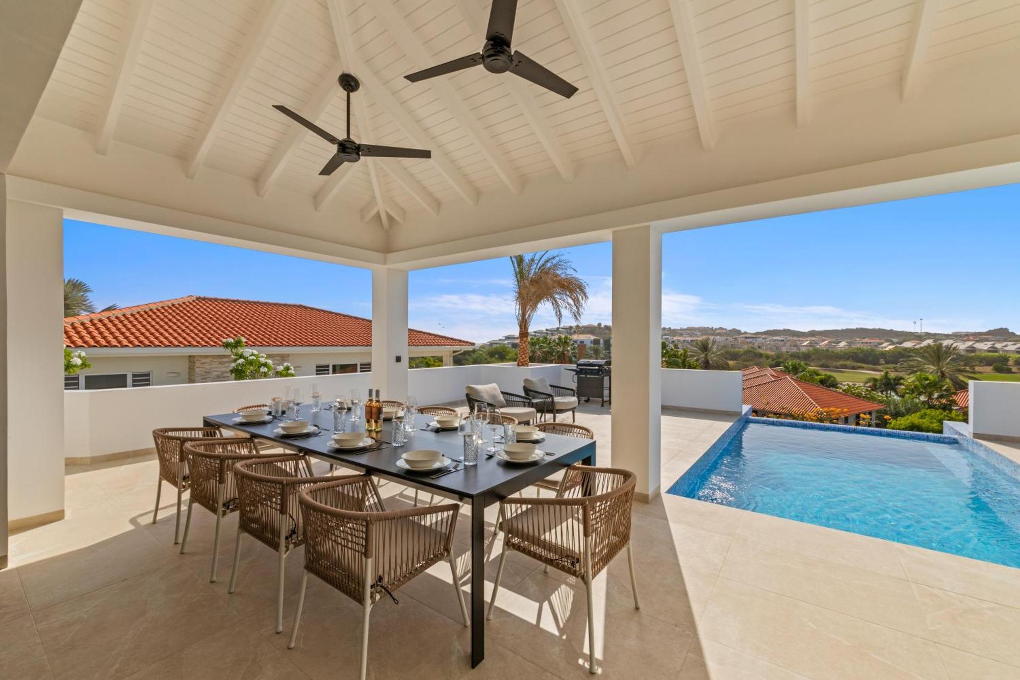 Villa Blue Bay Curacao Dorp Dorp Sint Michiel Kültér fotó